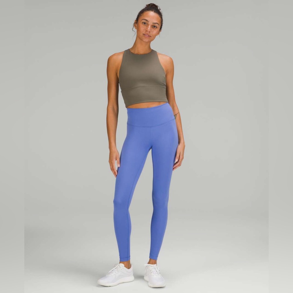 lululemon athletica Wunder Train High-Rise Purple Leggings - Picture 2 of 14